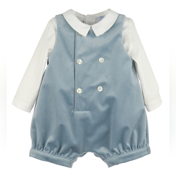 Luli & MeDeluxe Velvet Boy Romper